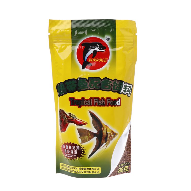Fish Food Flake - 수족관 탱크 열대어 음식 작은 물고기