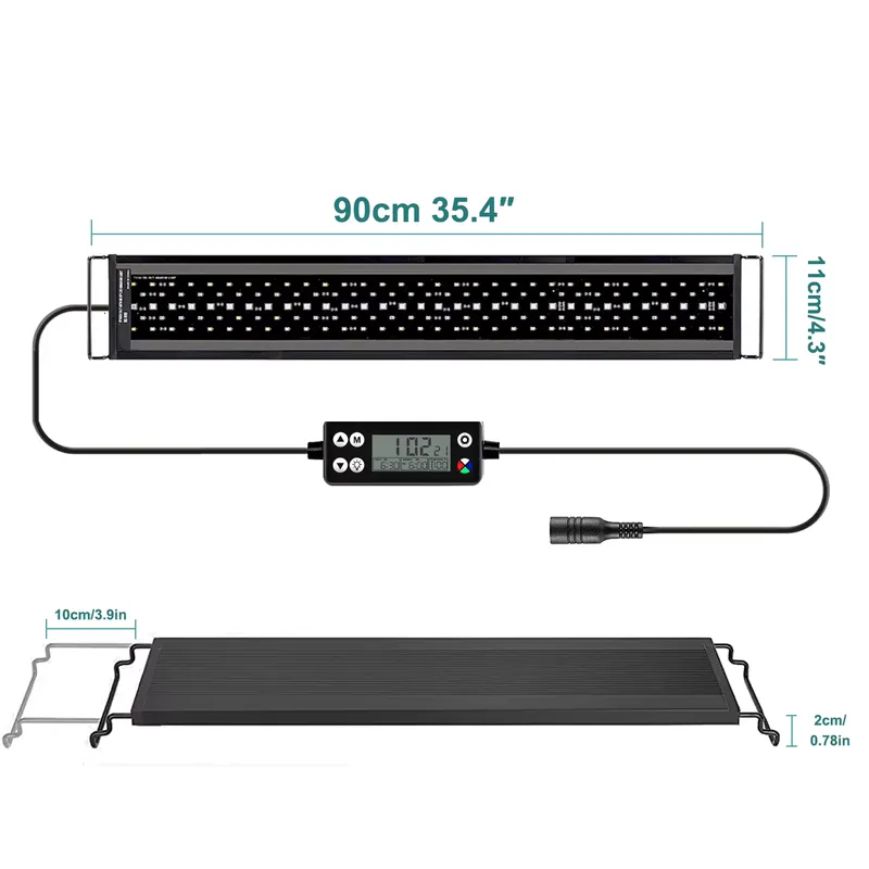 Aquarium Fish Light - 시로카 SRK-YFT 90cm 풀 스펙트럼 LED