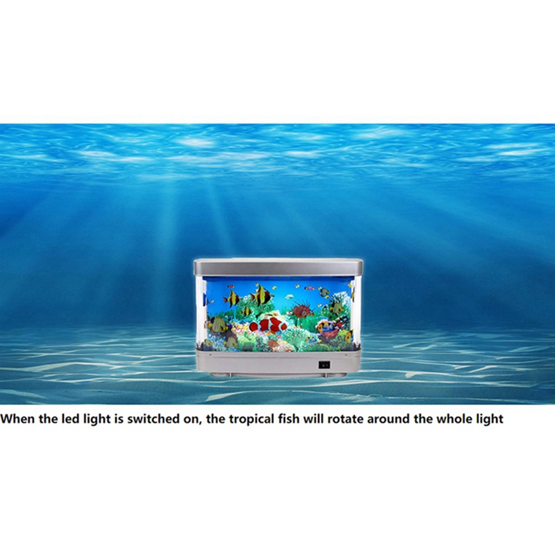 동적 가상 바다 LED 어항 램프 돌고래 인공 열대 풍 - Aquarium Fish Dolphin 리뷰 및 가격