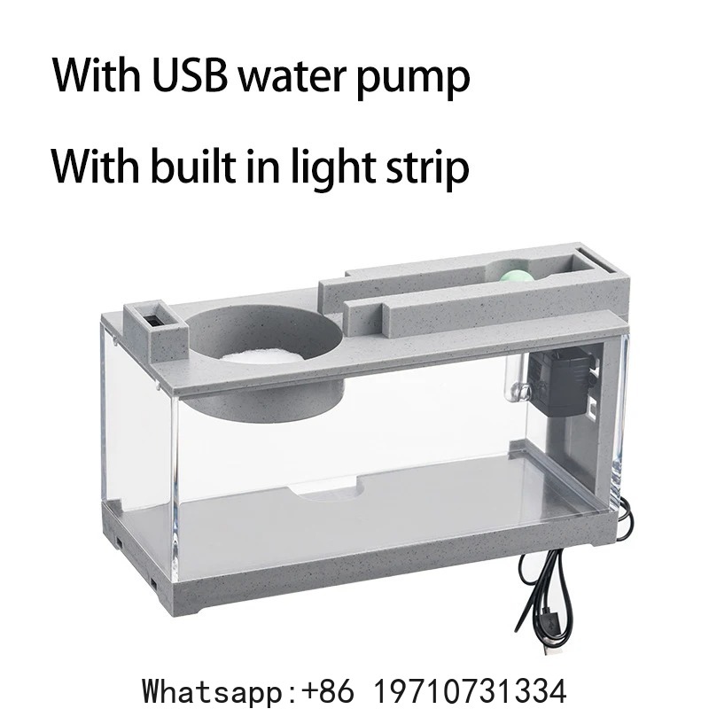 수족관 물고기 탱크 키트 내장형 산소 바 USB 무음  - Aquarium Fish Light 리뷰 및 가격