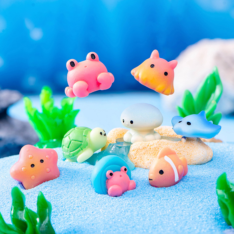 창의적인 송진 해양 동물 돌고래 Qctopuss 해파리 - Aquarium Fish Dolphin 리뷰 및 가격