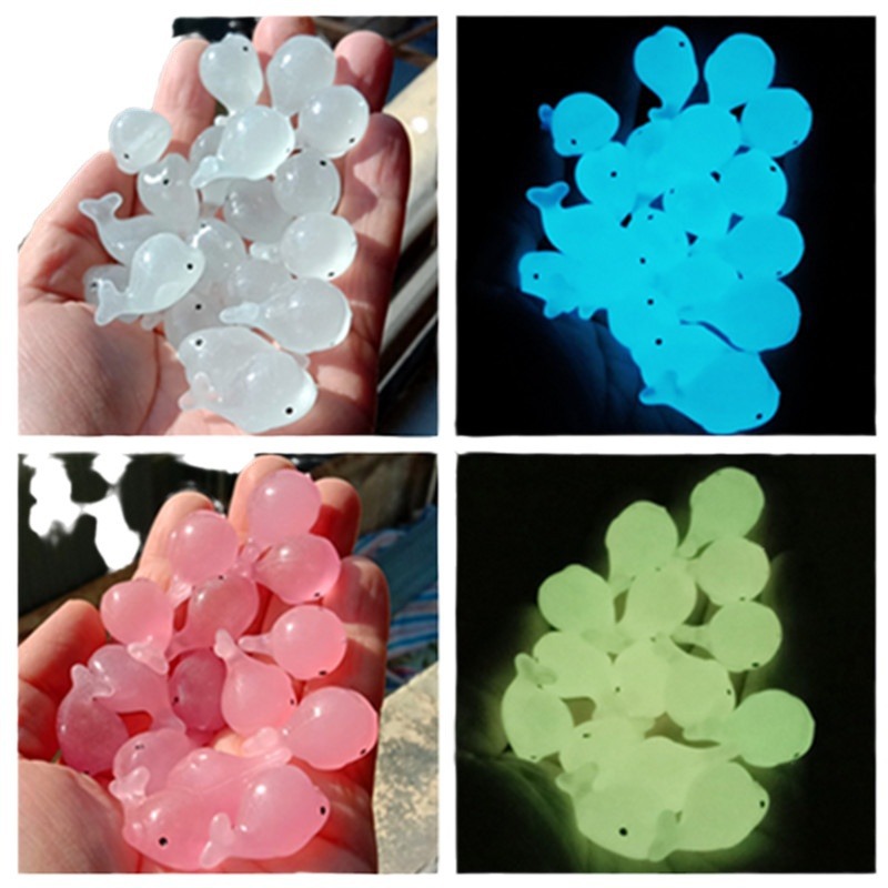 발광 고래 돌 송진 장식품, 수족관 장식, 형광 돌고래 - Aquarium Fish Dolphin 리뷰 및 가격