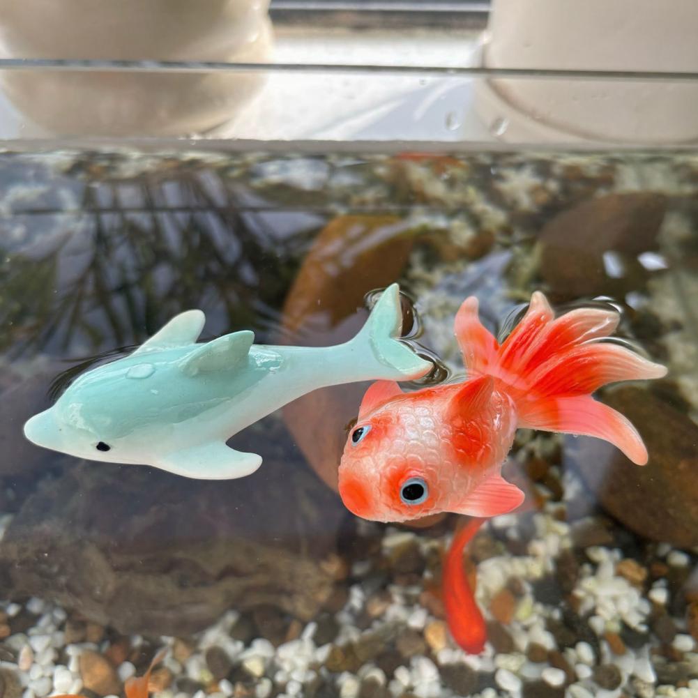 어항용 부유 액세서리, 사실적인 바다 수족관 장식품,  - Aquarium Fish Dolphin 리뷰 및 가격