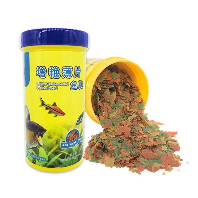 40g 어류 사료 착색 및 광채 강화 사료 고영양 열대 - Fish Food Flake 리뷰 및 가격