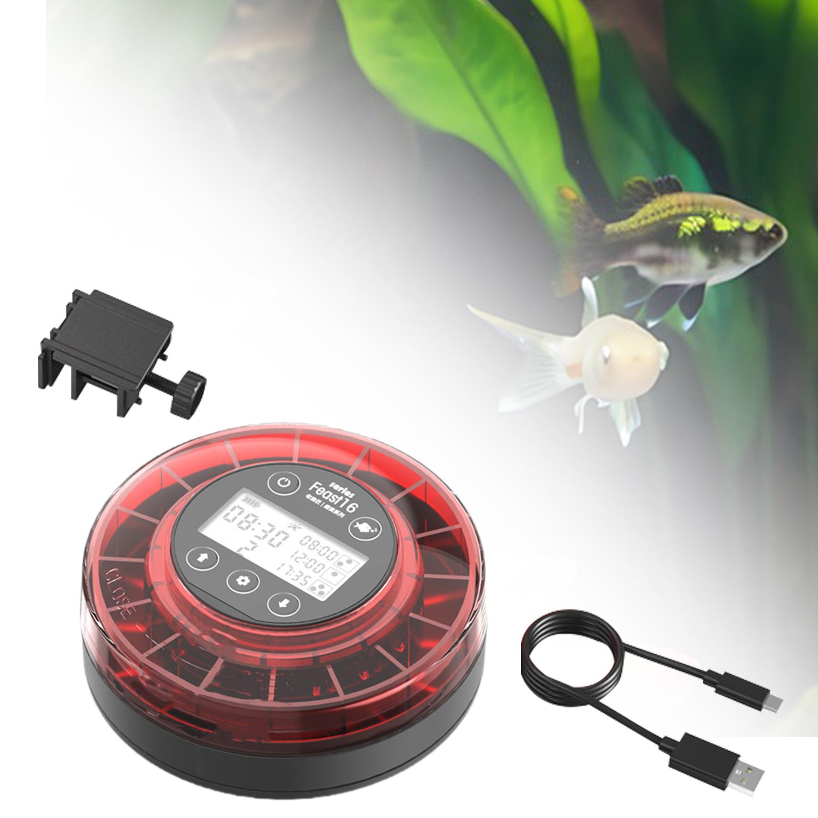 자동 물고기 먹이 공급기 휴대용 탈착식 수족관 플레이크 - Fish Food Flake 리뷰 및 가격